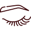 eyelashes